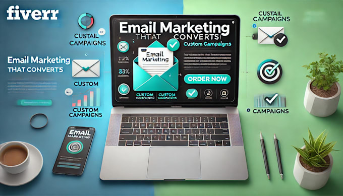 Gig Preview - Set up a professional email marketing campaign