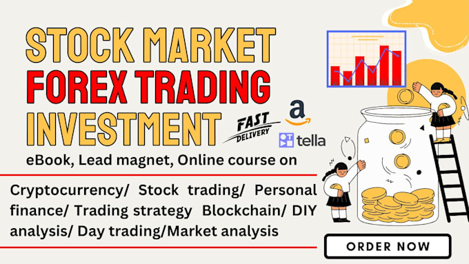 Gig Preview - Write stock market, cryptocurrency, fintech, investment, forex trading ebook