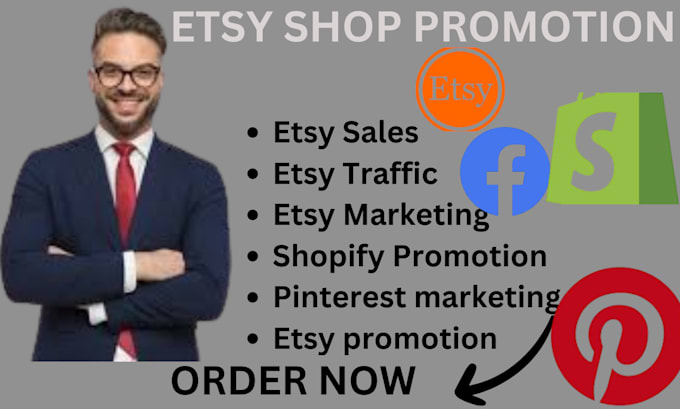 Gig Preview - Do etsy promotion, etsy sales to boost etsy traffic