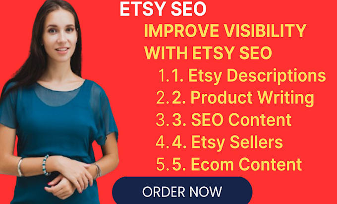 Gig Preview - Compelling etsy product description SEO optimized for your online store