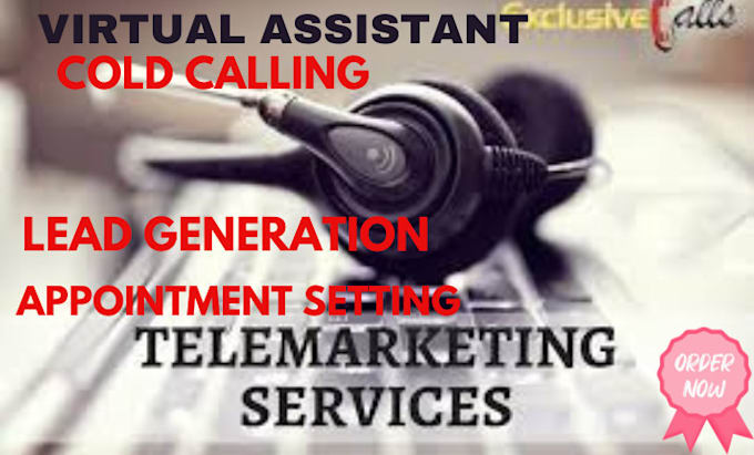 Gig Preview - Do converting cold calling telemarketing leads generation appointment setting