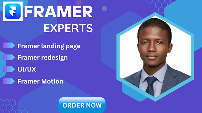 Bestseller - figma to framer landing page framer landing page landing page design framer