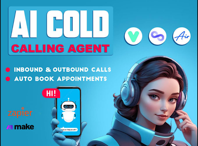 Gig Preview - Build automated ai cold calling agent, ai powered voice solutions for healthcare