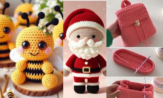 Gig Preview - Write amigurumi crochet pattern for your esty store   plush toy for etsy