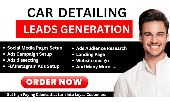 Gig Preview - Generate auto repair car dealership lead car rental car detailing wash leads