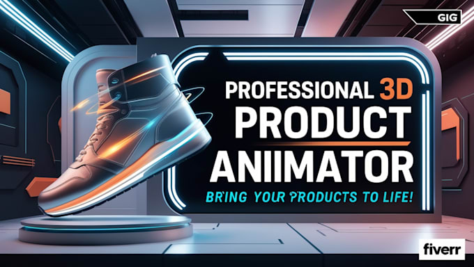 Gig Preview - Create cgi 3d product animation visualization, 3d industrial, modelling, render