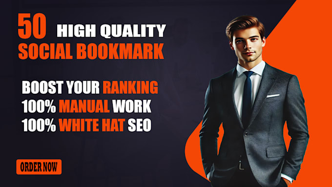 Gig Preview - Provide 50 high quality social bookmark to boost your site