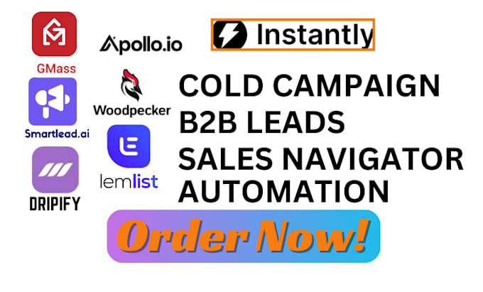 Gig Preview - Do your cold campaign automation setup email sequence