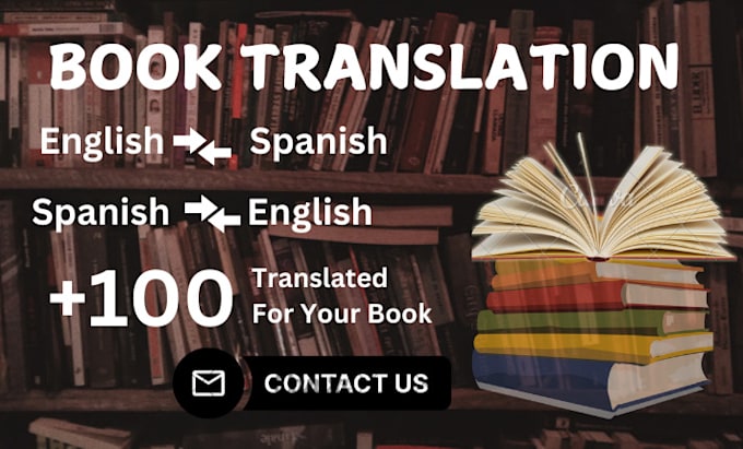 Gig Preview - Book translation english translation spanish translation