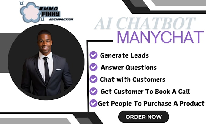 Bestseller - create ai chatbot for your business using chatgpt and manychat