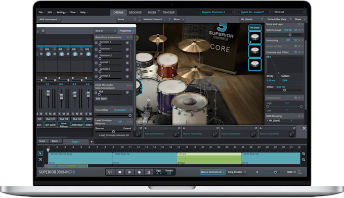 Gig Preview - Produce realistic midi drums for your heavy music tracks