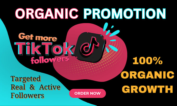 Gig Preview - Do ideal tik tok promotion for large audience tiktok organic growth