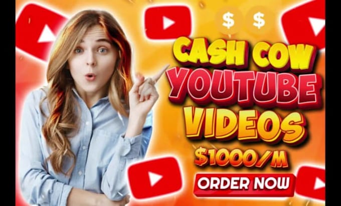 Gig Preview - Transform youtube channel to top 10 faceless video, cash cow edit and monetized