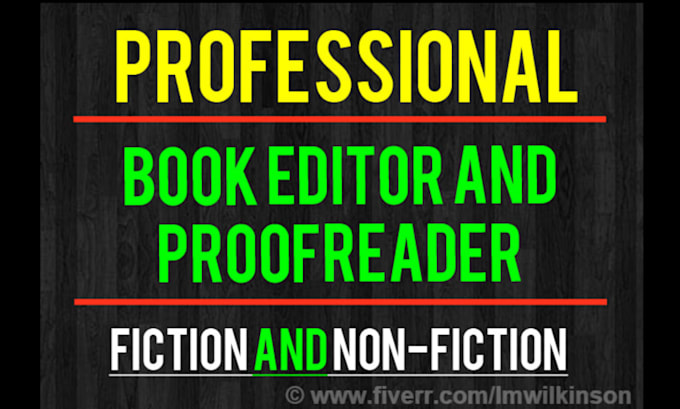 Gig Preview - Developmental book editor, proofread, format fiction novel, nonfiction, memoir