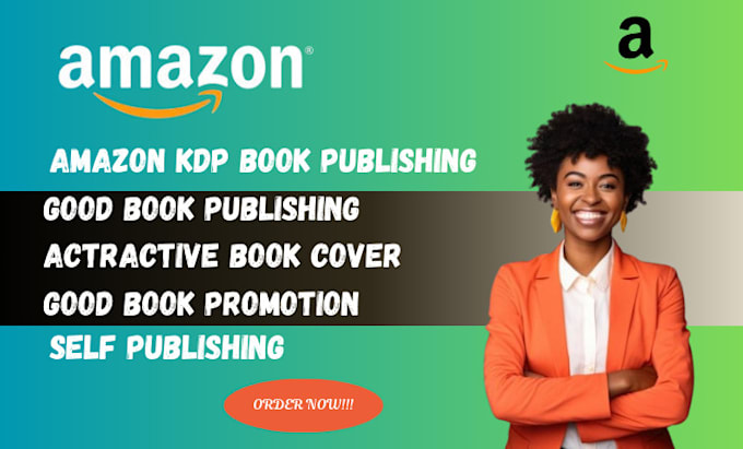 Gig Preview - Publish your book on amazon kdp, book formatting, or amazon kdp book publishing