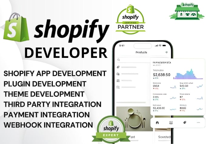 Bestseller - custom private and public shopify app theme plugin API developer shopify website