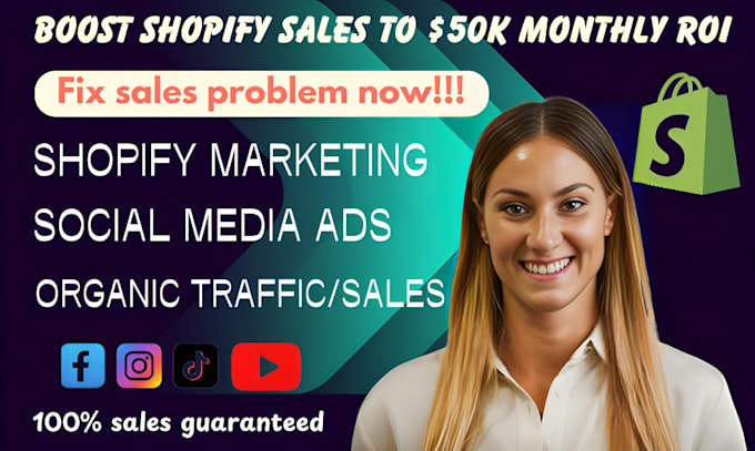 Bestseller - scale shopify dropshipping sales, with shopify store marketing, shopify campaign