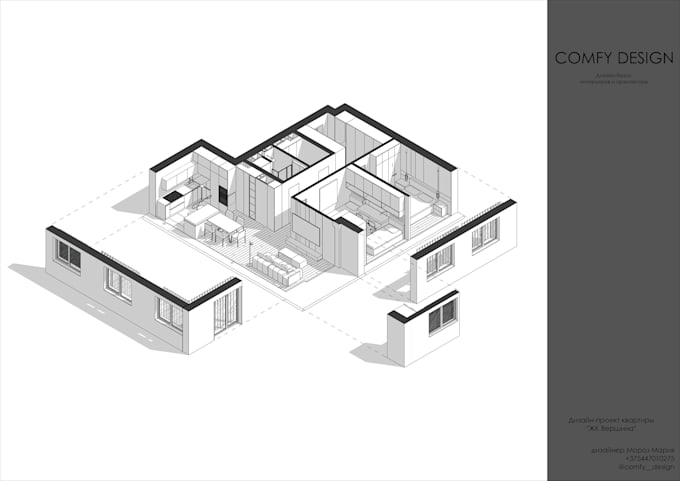 Gig Preview - Draw architect, draftsman service for 2d floor plan and commercial architecture