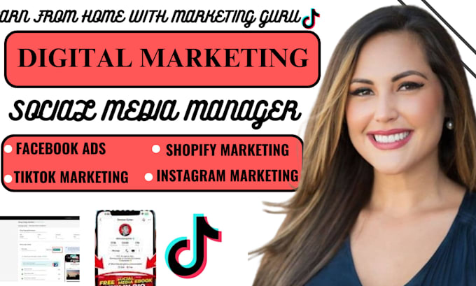 Gig Preview - Do complete digital marketing, google ads, facebook ads social media management