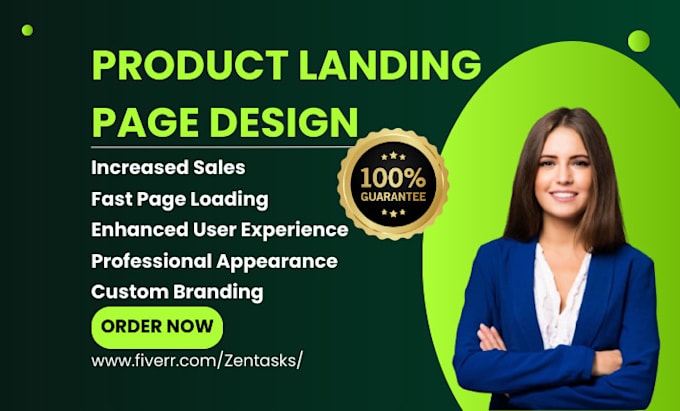 Gig Preview - Design shopify product landing page one product store by pagefly shogun gempages