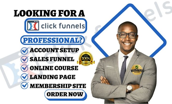 Gig Preview - Setup clickfunnels online course membership sites clickfunnel 2 0 product upload