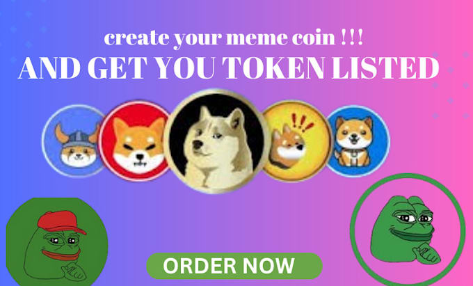 Gig Preview - Build custom meme coin websites and erc20 standard tokens