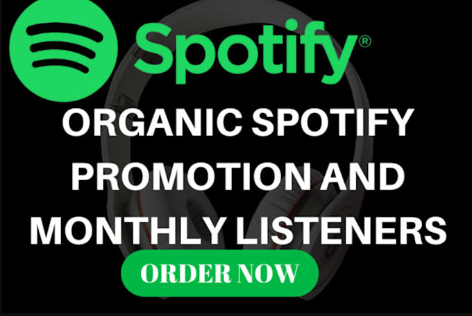 Gig Preview - Do organic spotify music promotion, spotify album promotion, spotify stream