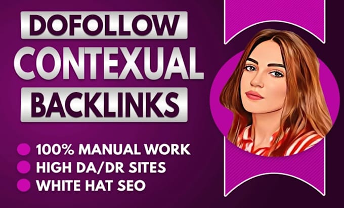 Gig Preview - Create powerful contextual SEO dofollow backlinks for top rankings