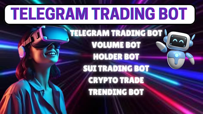 Gig Preview - Telegram bot, telegram trading bot,sui trading bot, solana bot, copy trade bot,