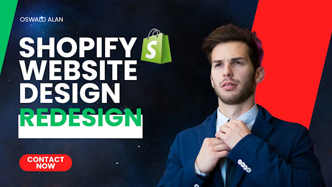 Bestseller - do shopify website design and redesign, setup shopify store