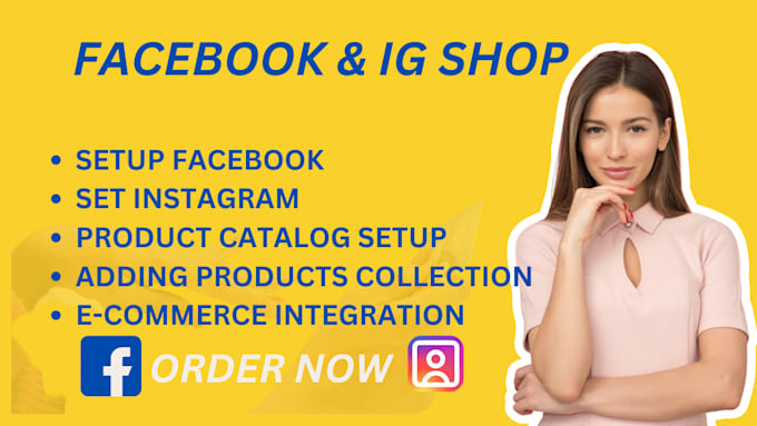 Bestseller - fix instagram shop, setup facebook shop, and integrate with shopify store