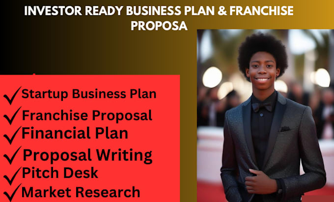 Gig Preview - Write your investor ready business plan for startup loan approval