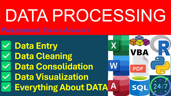 Bestseller - provide professional data processing service