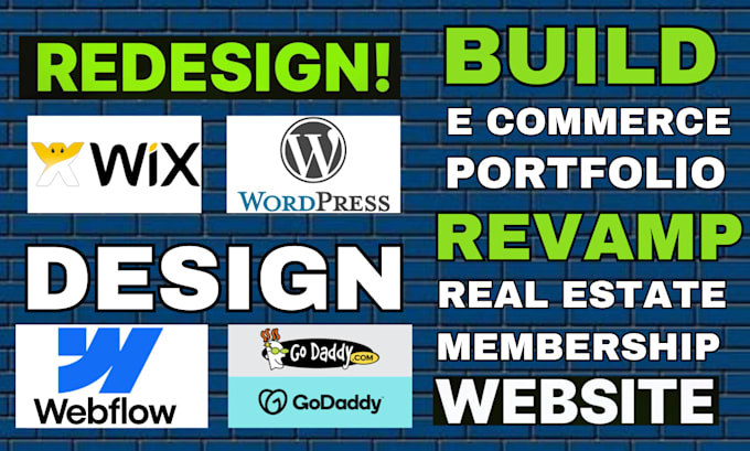 Gig Preview - Migrate wordpress website redesign wix revamp squarespace clone website design