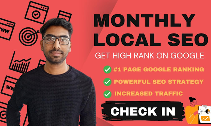 Gig Preview - Provide monthly local SEO service for boosting your local business