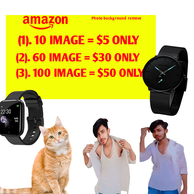 Bestseller - cut out or background remove from  photo edit