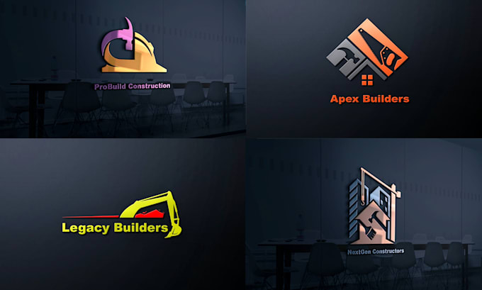 Gig Preview - Do brand new real estate and construction logo design