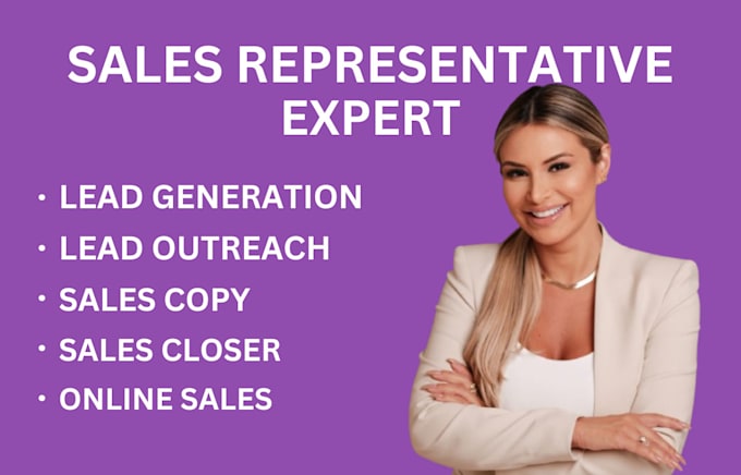 Gig Preview - Be your high ticket sales closer and b2b sales representative