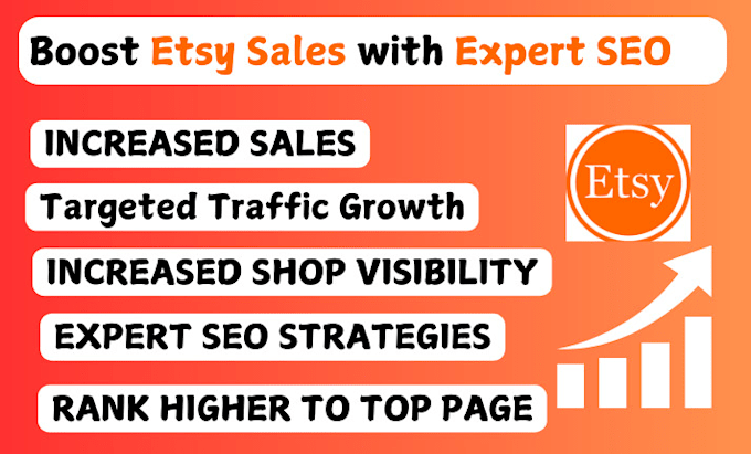 Gig Preview - Set up etsy shop, add etsy listings, etsy seo to boost visibility and etsy sales