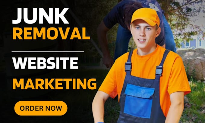 Gig Preview - Generate junk removal leads for junk removal website junk removal sales funnel