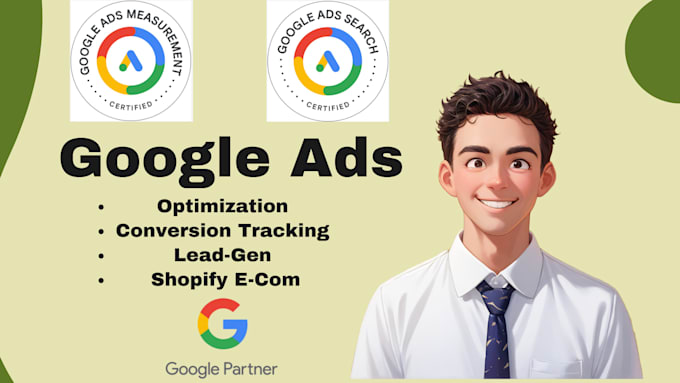 Bestseller - setup and optimize google ads campaigns