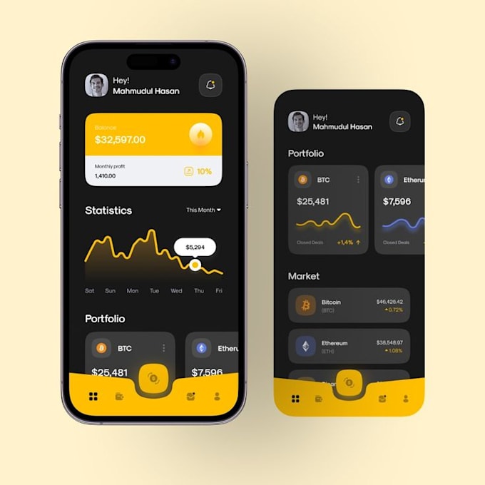 Gig Preview - Develop wallet app, crypto wallet app, ewallet app, payment app