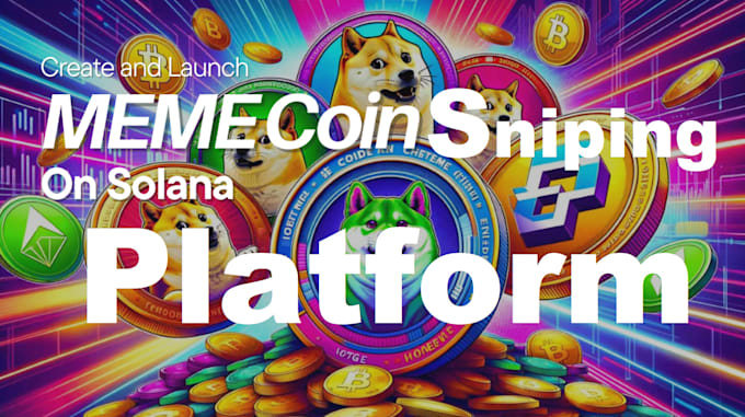 Bestseller - create a bullx clone, solana memecoins sniping platform