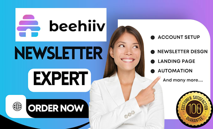 Gig Preview - Setup beehiiv account beehiiv newsletter beehiiv template beehiiv automation