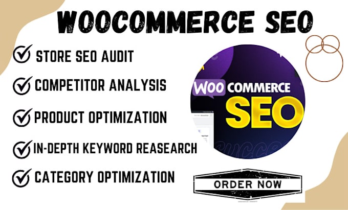 Gig Preview - Increase your woocommerce sales, nopcommerce SEO, bigcommerce website traffic