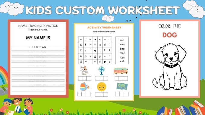 Bestseller - design kids worksheets and activity book