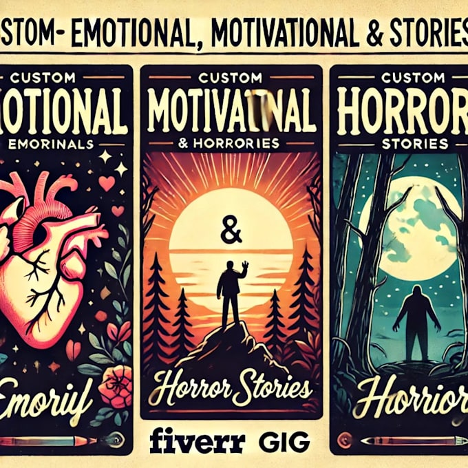 Bestseller - write engaging emotional and motivational short stories