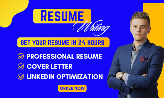 Gig Preview - Deliver 24 hour professional resume, tech cv writing and cover letter