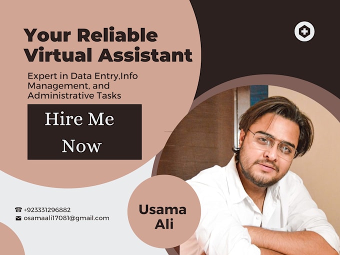 Gig Preview - Be your reliable virtual assistant for data entry and administraion tasks