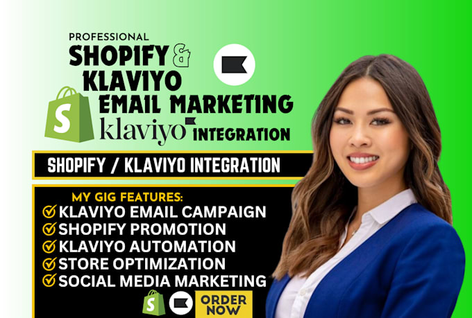 Bestseller - create shopify marketing campaigns, klaviyo email flows, and boost sales